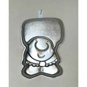 Vintage Wilton Ziggy Cake Pan 1978 Universal Press Aluminum Character Bakeware